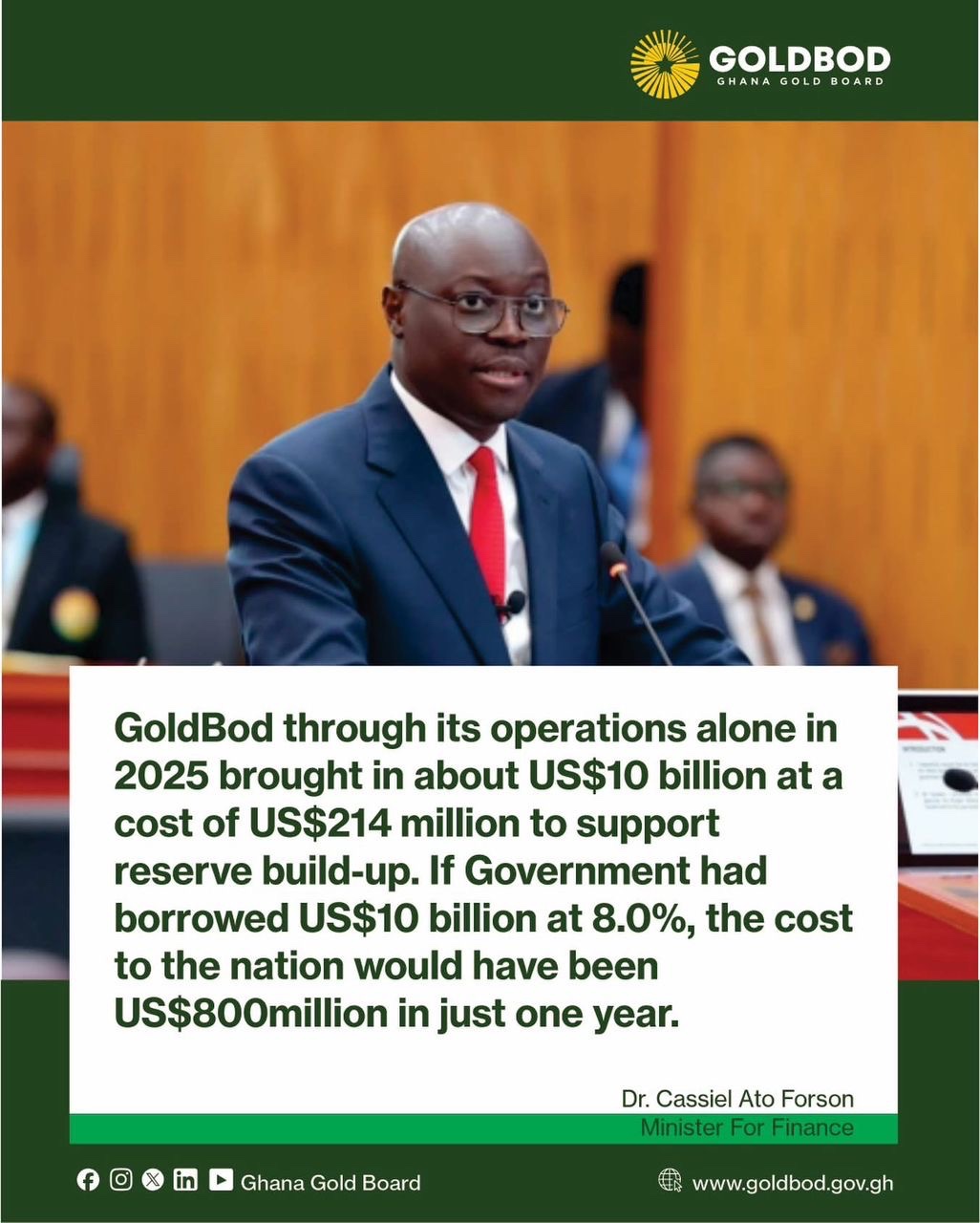 GoldBod is delivering real results for Ghana