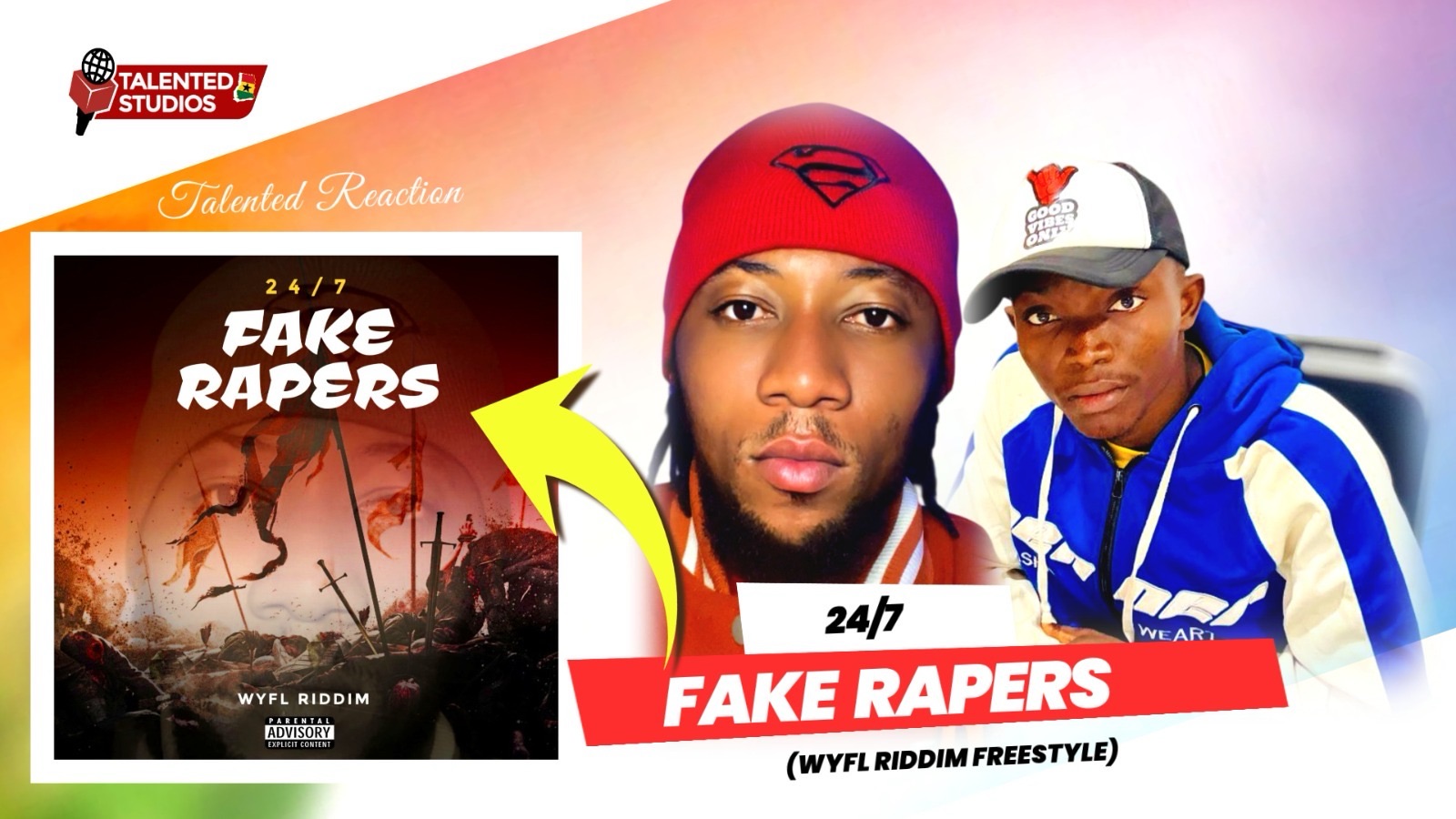 24/7 freestyle on the WYFL Reddim talented reaction out